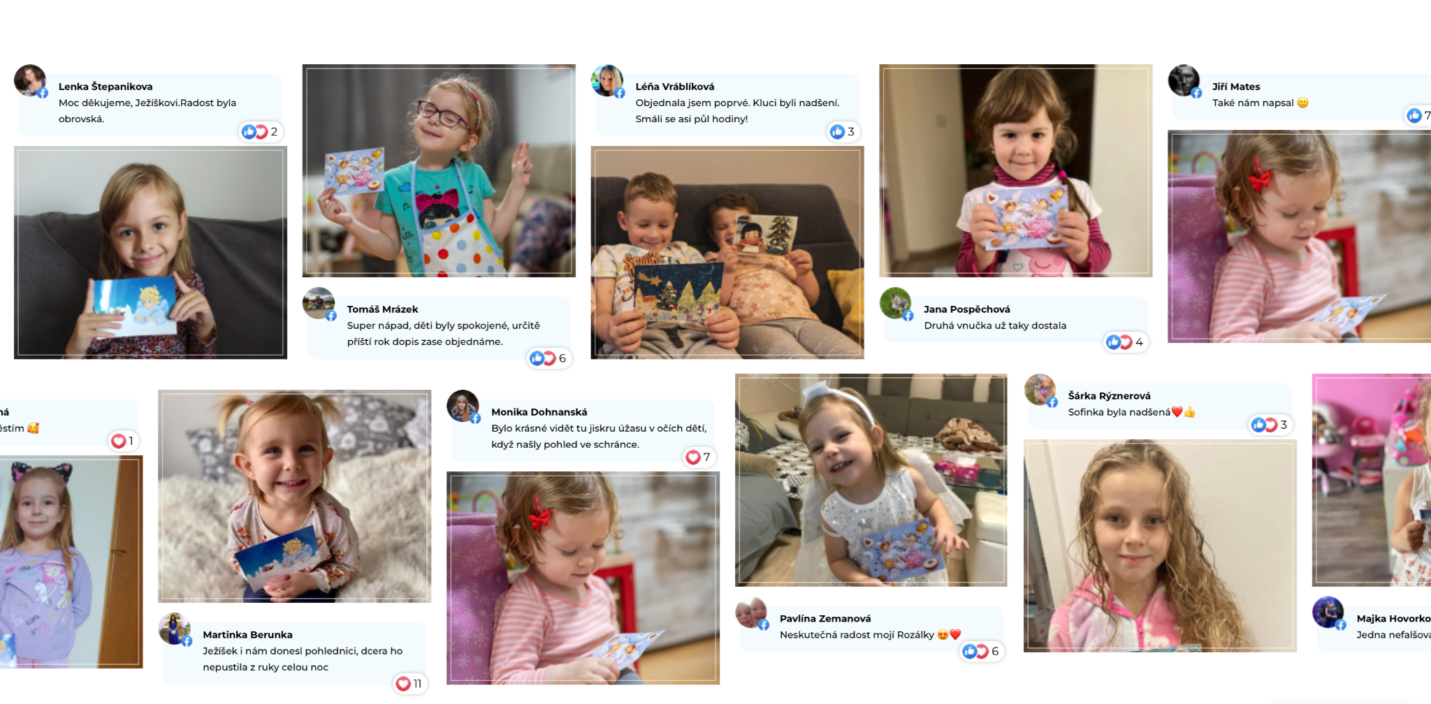 Pozdrav od Ježíška customers and reactions